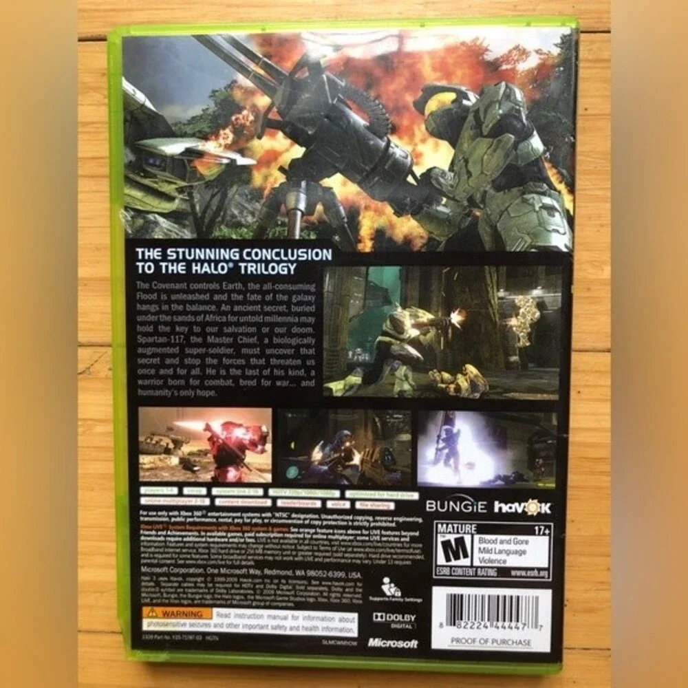 HALO 3 (Microsoft Xbox 360, 2009)